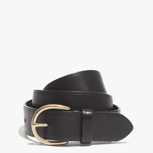 Madewell Medium Perfect Leather Belt